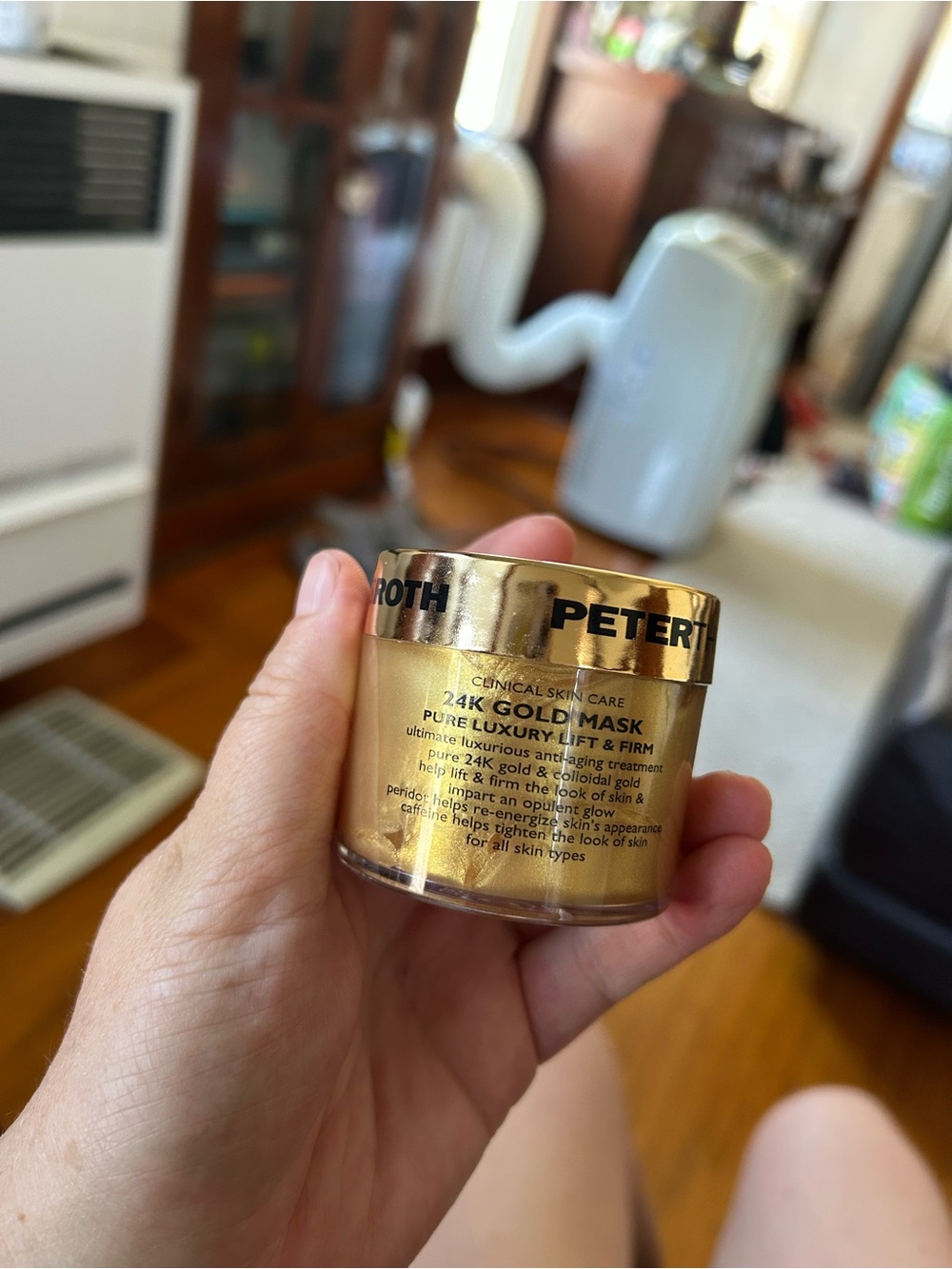 Peter Thomas Roth 24K Gold Mask - Metallic Gold Jar